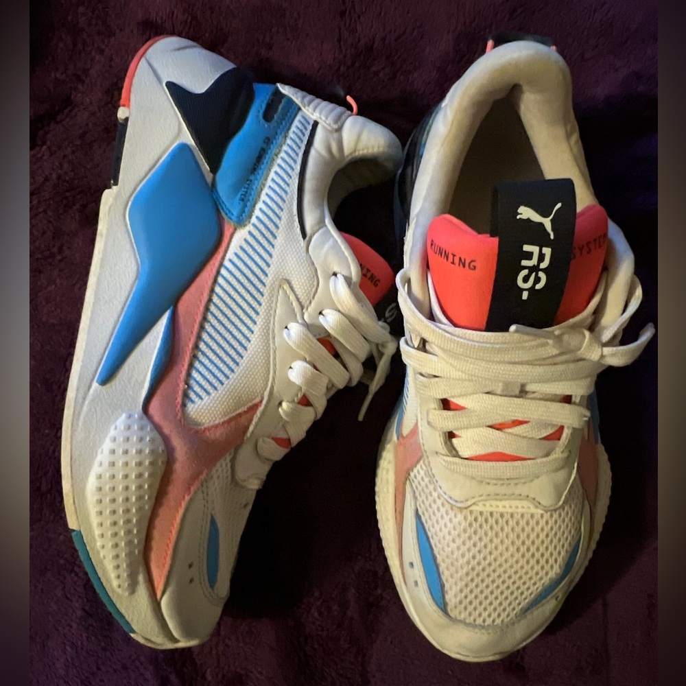 Puma Rs-x Reinvention Red Blast 2018, Size:7, worn once,